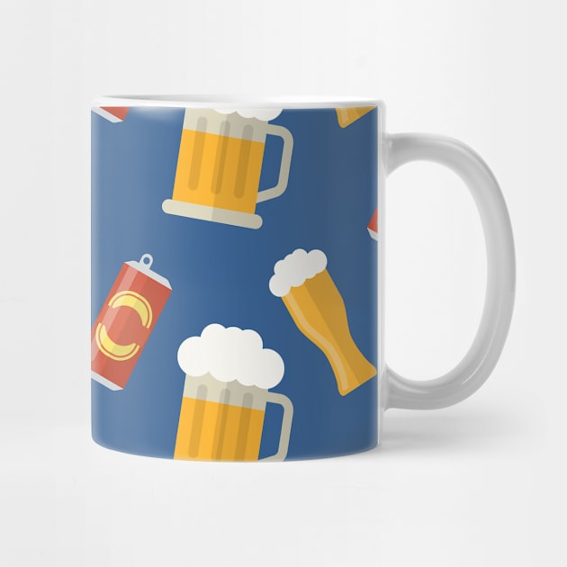 Beer, Mug, Glass, Can, Cold, Ice, Alcohol, Drink, Gift by WiggleMania